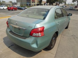 2007 TOYOTA YARIS 4DOOR SEDAN GREEN 1.5 AT Z20174